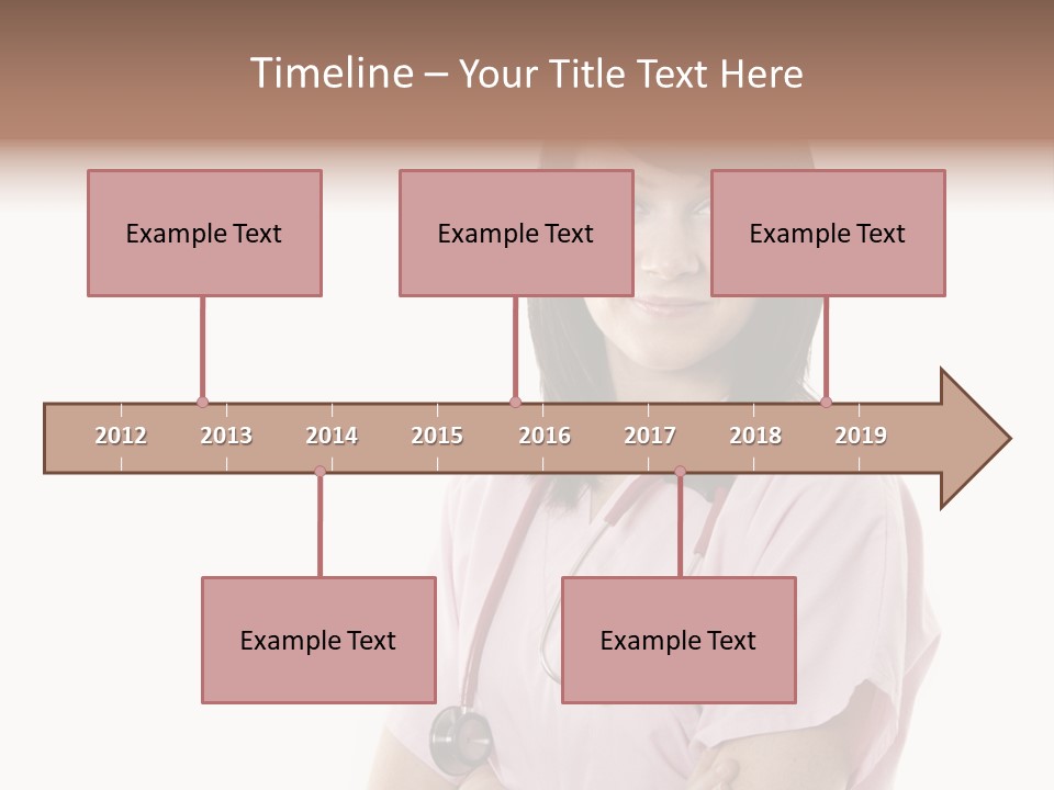 Female Nurse PowerPoint Template