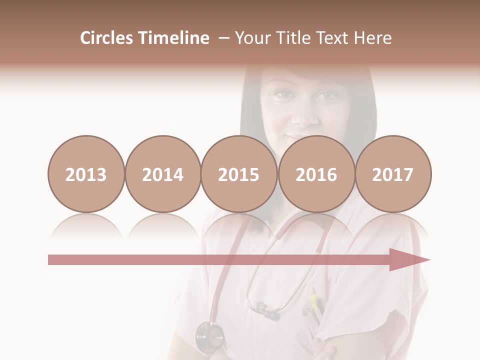 Female Nurse PowerPoint Template