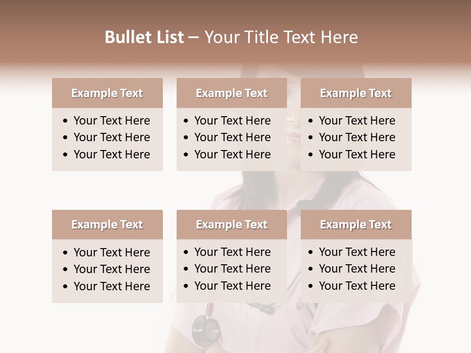 Female Nurse PowerPoint Template