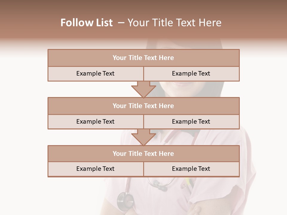Female Nurse PowerPoint Template