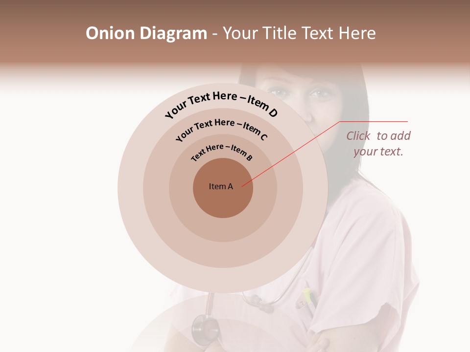 Female Nurse PowerPoint Template