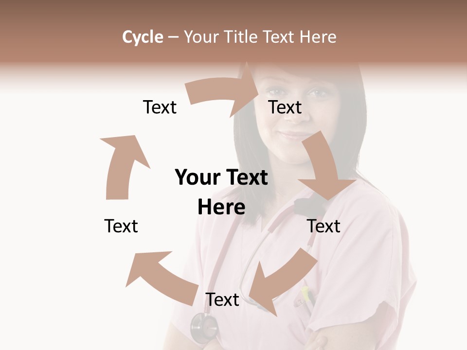 Female Nurse PowerPoint Template