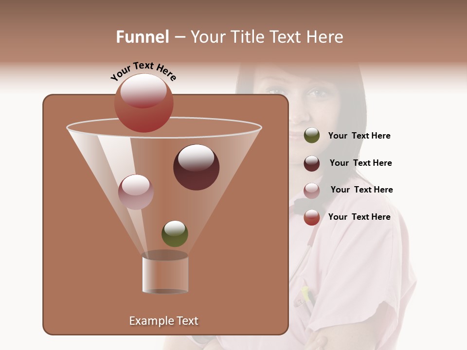 Female Nurse PowerPoint Template