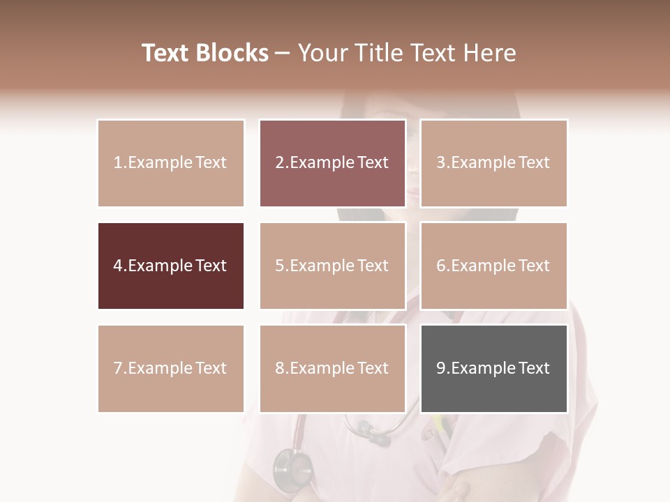 Female Nurse PowerPoint Template