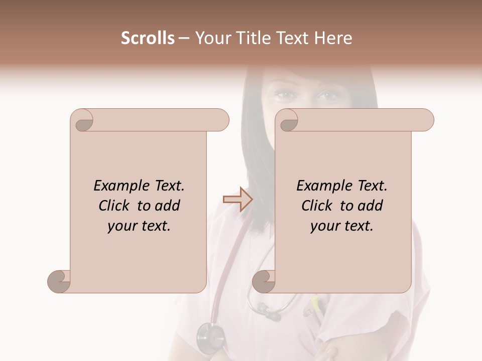 Female Nurse PowerPoint Template