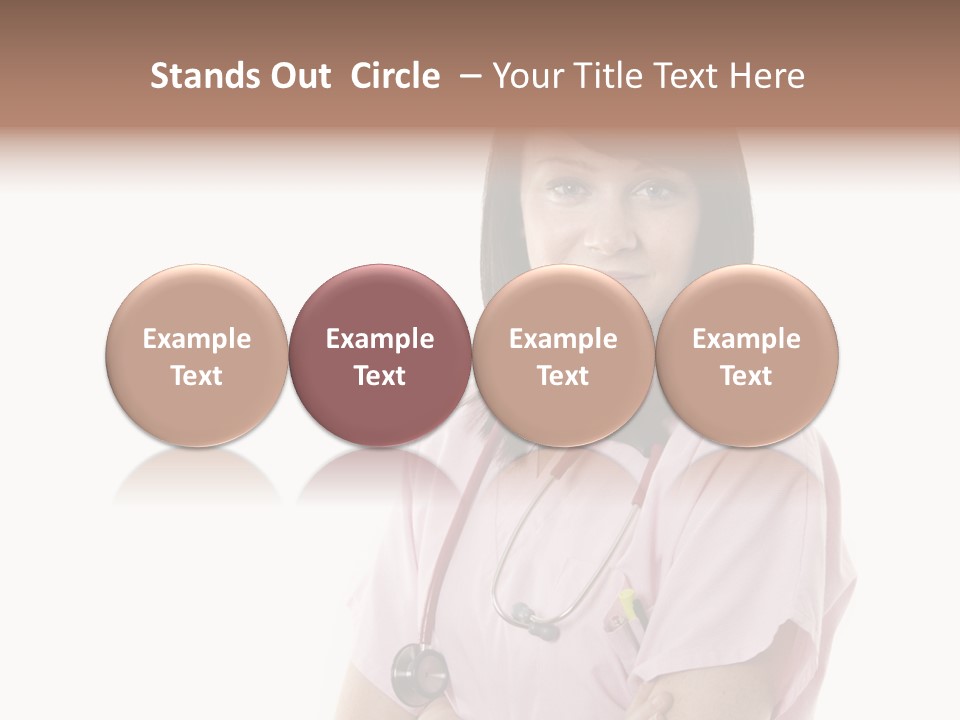 Female Nurse PowerPoint Template