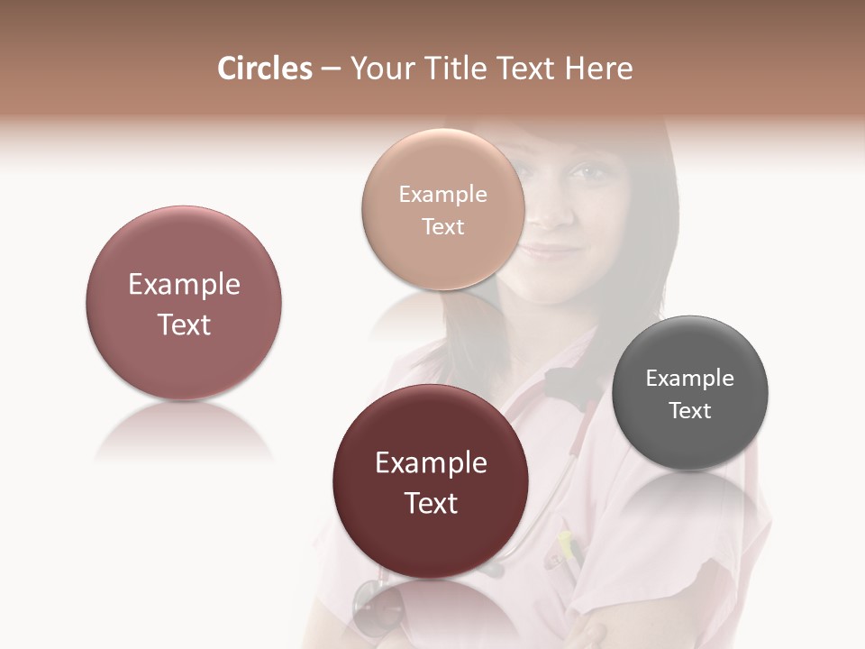 Female Nurse PowerPoint Template