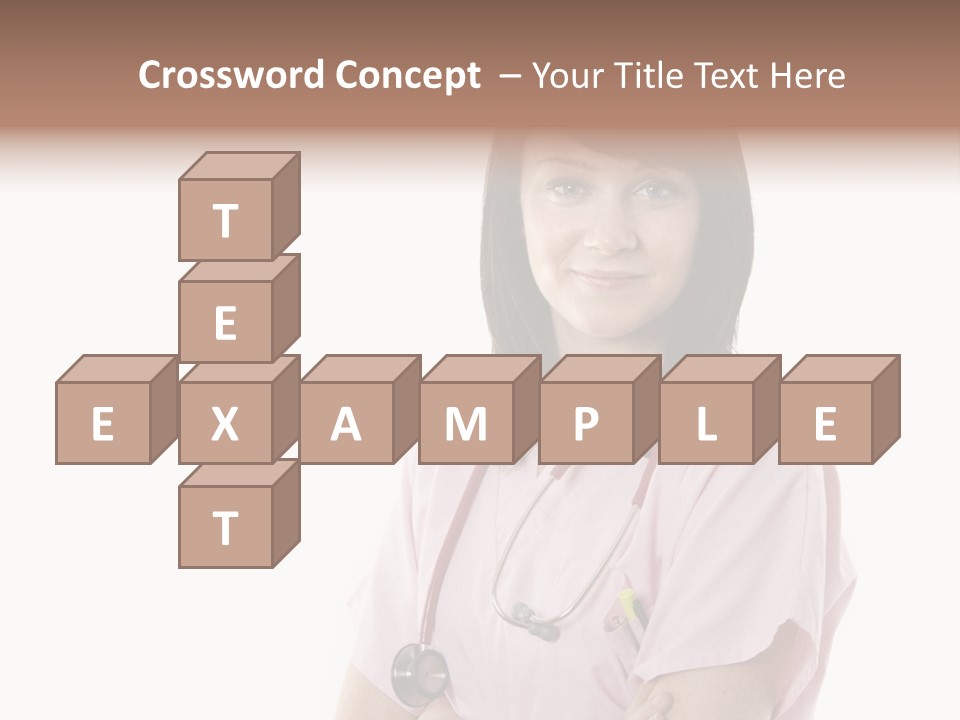 Female Nurse PowerPoint Template