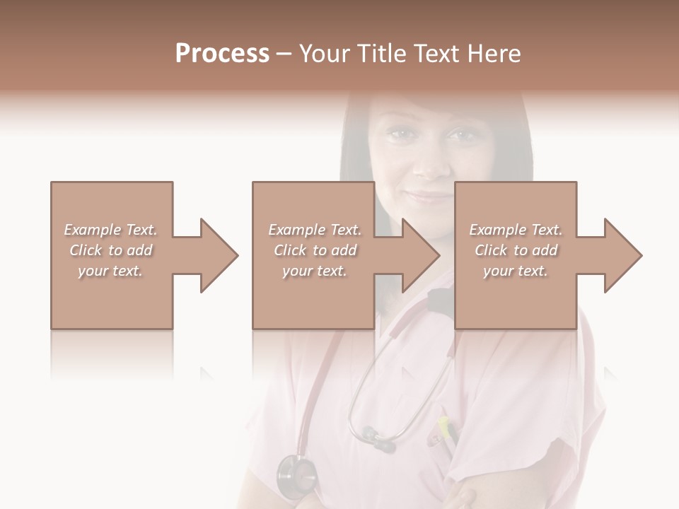 Female Nurse PowerPoint Template