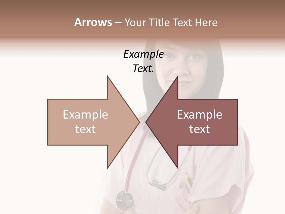 Female Nurse PowerPoint Template