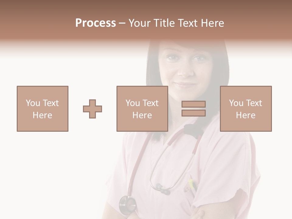 Female Nurse PowerPoint Template