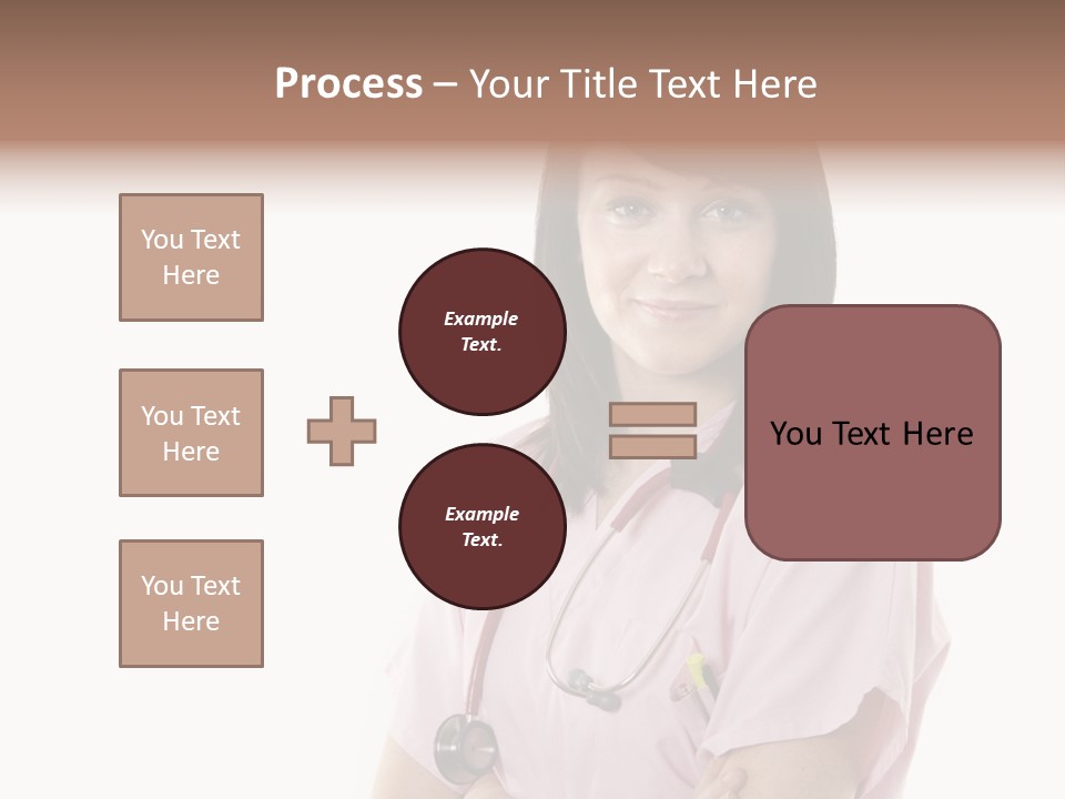 Female Nurse PowerPoint Template