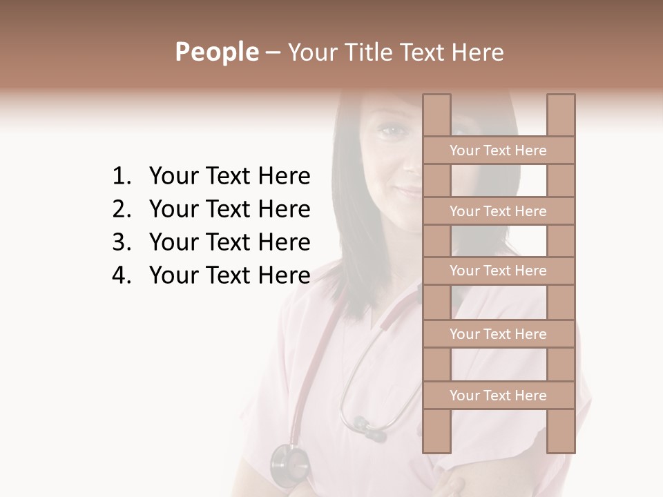 Female Nurse PowerPoint Template