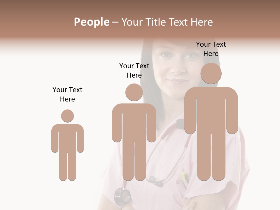 Female Nurse PowerPoint Template