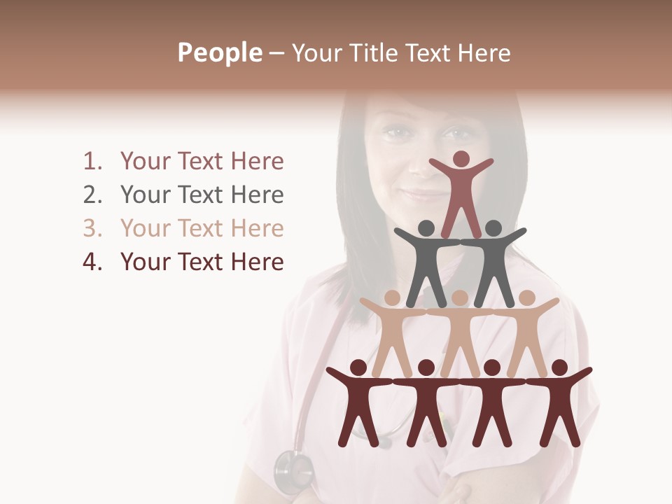 Female Nurse PowerPoint Template
