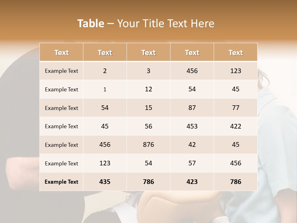 Young Female Patient Takes A Dental Attendance In The Dentist's Office. PowerPoint Template