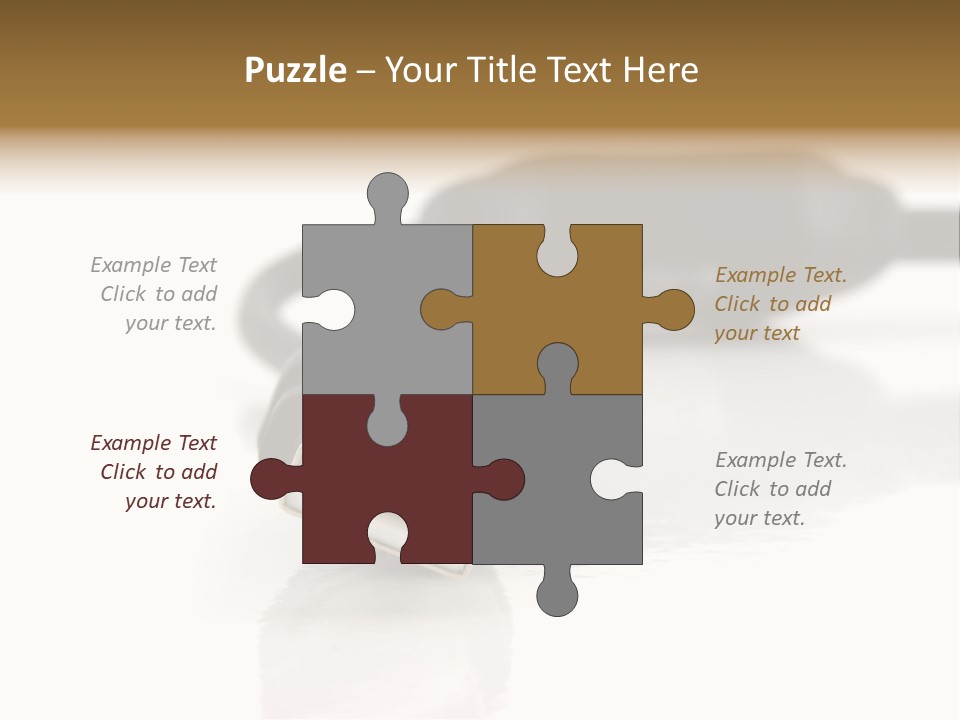 Close Up Of Computer Cables On A White Background PowerPoint Template