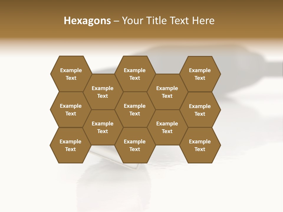 Close Up Of Computer Cables On A White Background PowerPoint Template