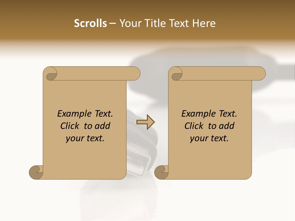 Close Up Of Computer Cables On A White Background PowerPoint Template