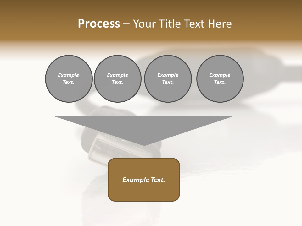 Close Up Of Computer Cables On A White Background PowerPoint Template