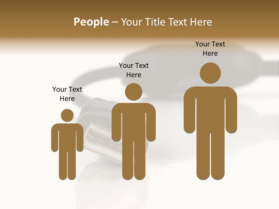 Close Up Of Computer Cables On A White Background PowerPoint Template