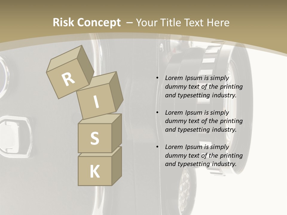 Old 8Mm Film Camera Isolated On White PowerPoint Template