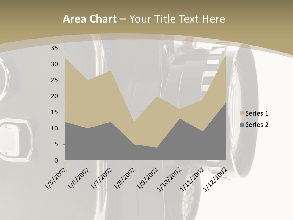 Old 8Mm Film Camera Isolated On White PowerPoint Template