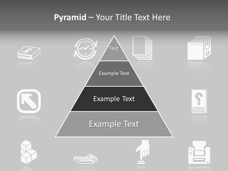 Applications Icon Series Set. An Icon Series Set For Computer Applications. Raster Version PowerPoint Template