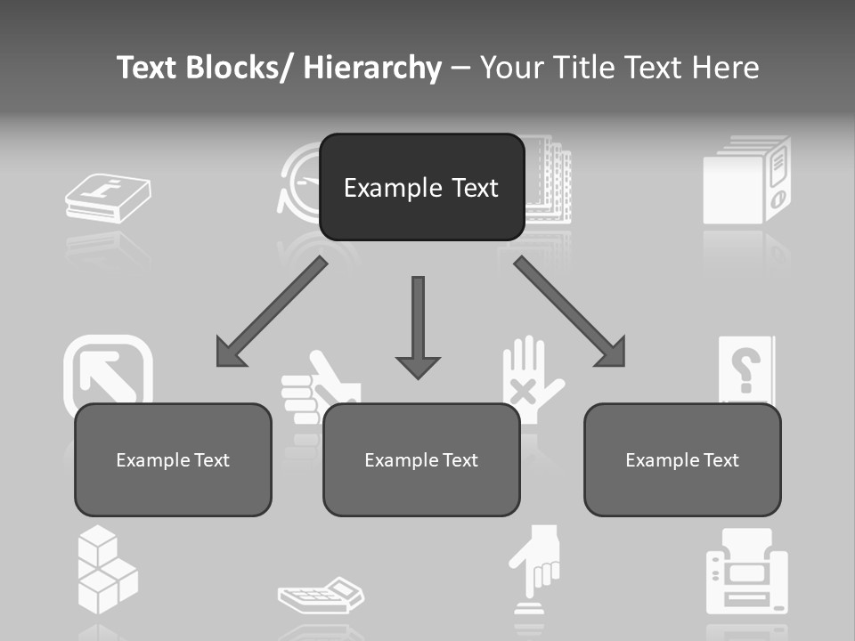 Applications Icon Series Set. An Icon Series Set For Computer Applications. Raster Version PowerPoint Template