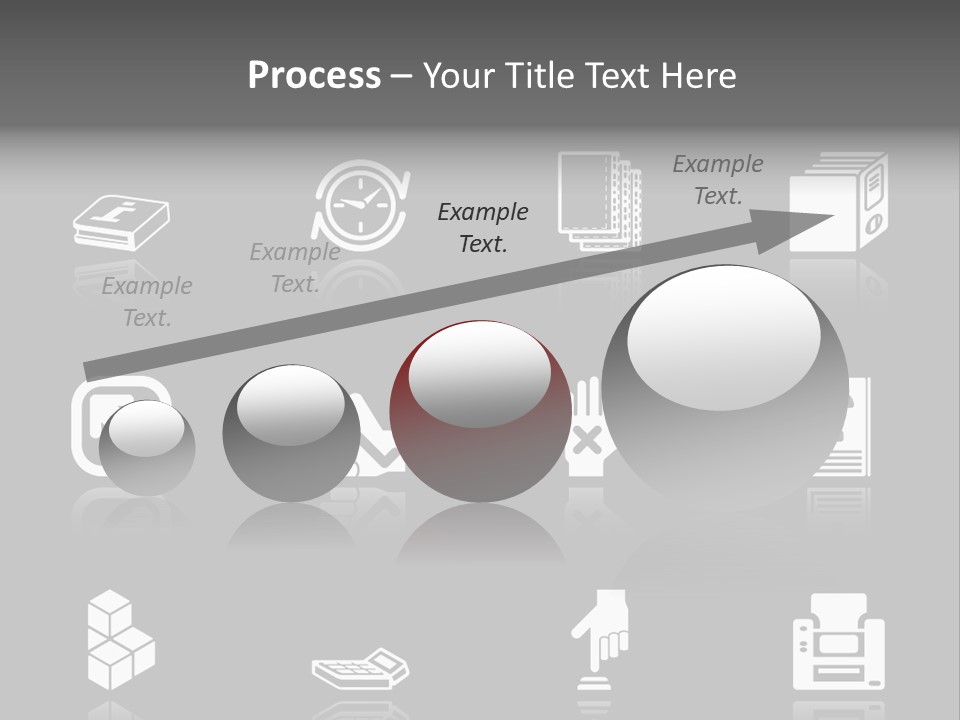 Applications Icon Series Set. An Icon Series Set For Computer Applications. Raster Version PowerPoint Template