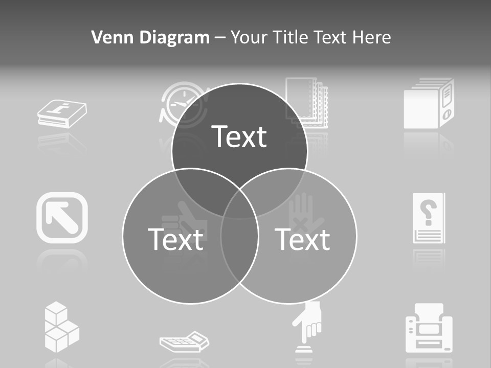 Applications Icon Series Set. An Icon Series Set For Computer Applications. Raster Version PowerPoint Template
