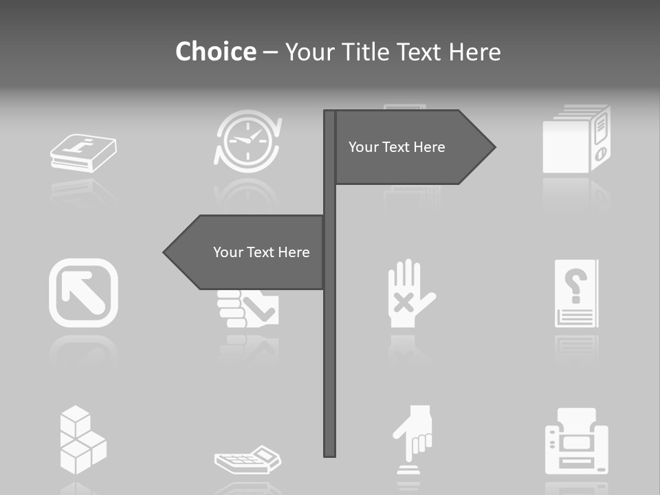 Applications Icon Series Set. An Icon Series Set For Computer Applications. Raster Version PowerPoint Template