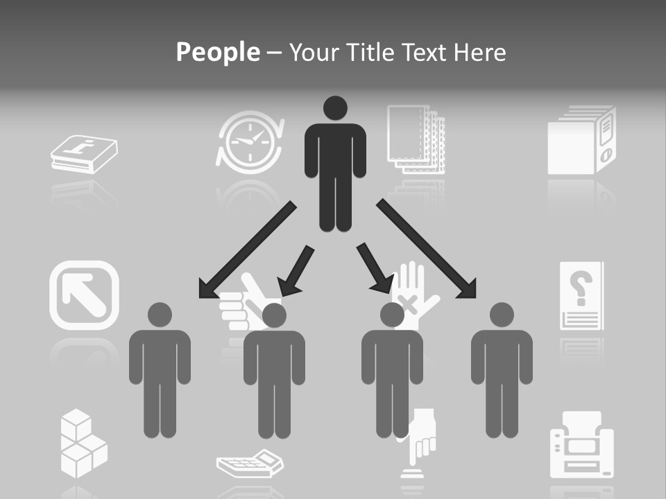 Applications Icon Series Set. An Icon Series Set For Computer Applications. Raster Version PowerPoint Template
