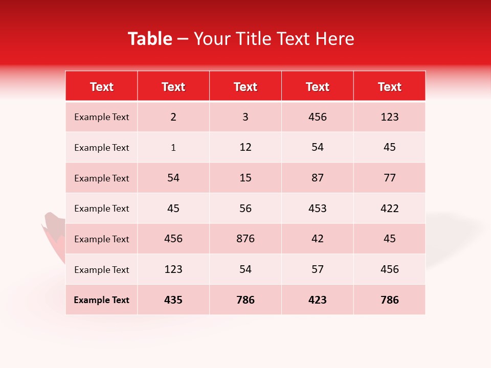 Broken Easter-Egg - One Part Marked Red PowerPoint Template