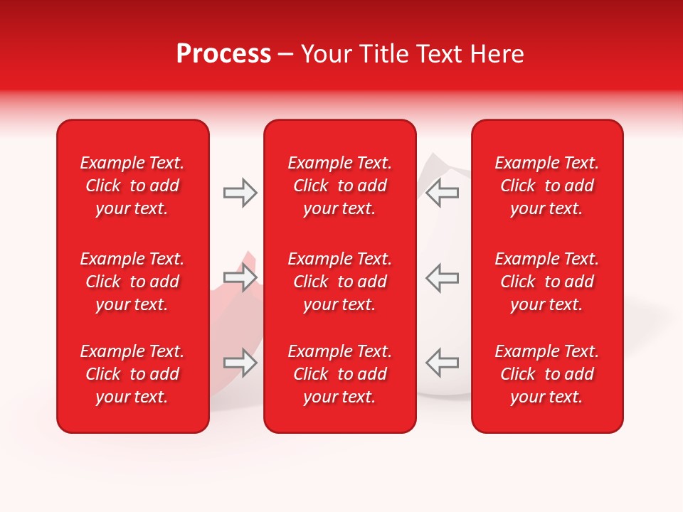 Broken Easter-Egg - One Part Marked Red PowerPoint Template