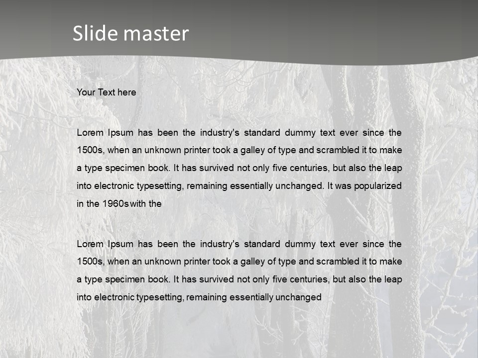 Mineral Water PowerPoint Template