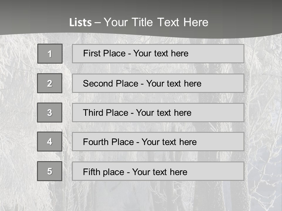 Mineral Water PowerPoint Template