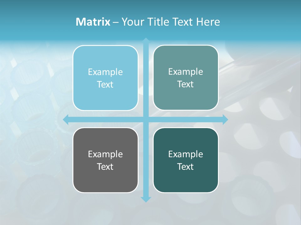 Scientist Hand Holding A Clear Laboratory Glass Dropper Over Blue Disposable Automatic Pipette Tips In A Rack For An Experiment In A Science Research Lab PowerPoint Template