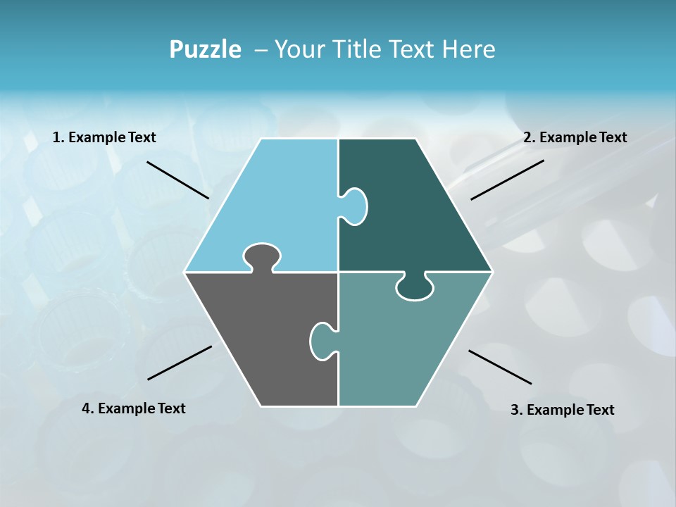 Scientist Hand Holding A Clear Laboratory Glass Dropper Over Blue Disposable Automatic Pipette Tips In A Rack For An Experiment In A Science Research Lab PowerPoint Template
