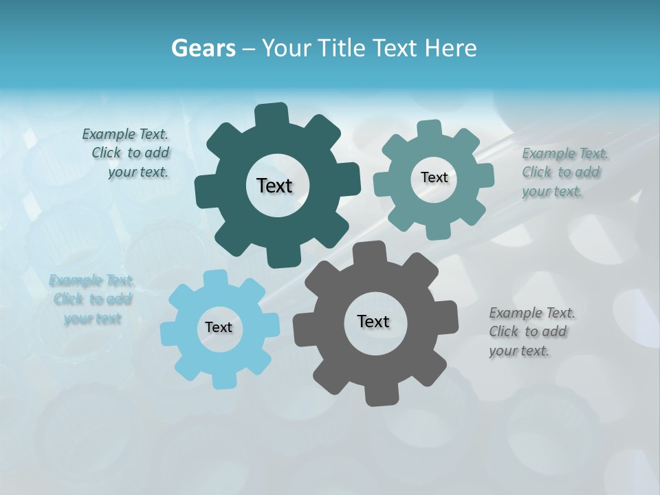Scientist Hand Holding A Clear Laboratory Glass Dropper Over Blue Disposable Automatic Pipette Tips In A Rack For An Experiment In A Science Research Lab PowerPoint Template
