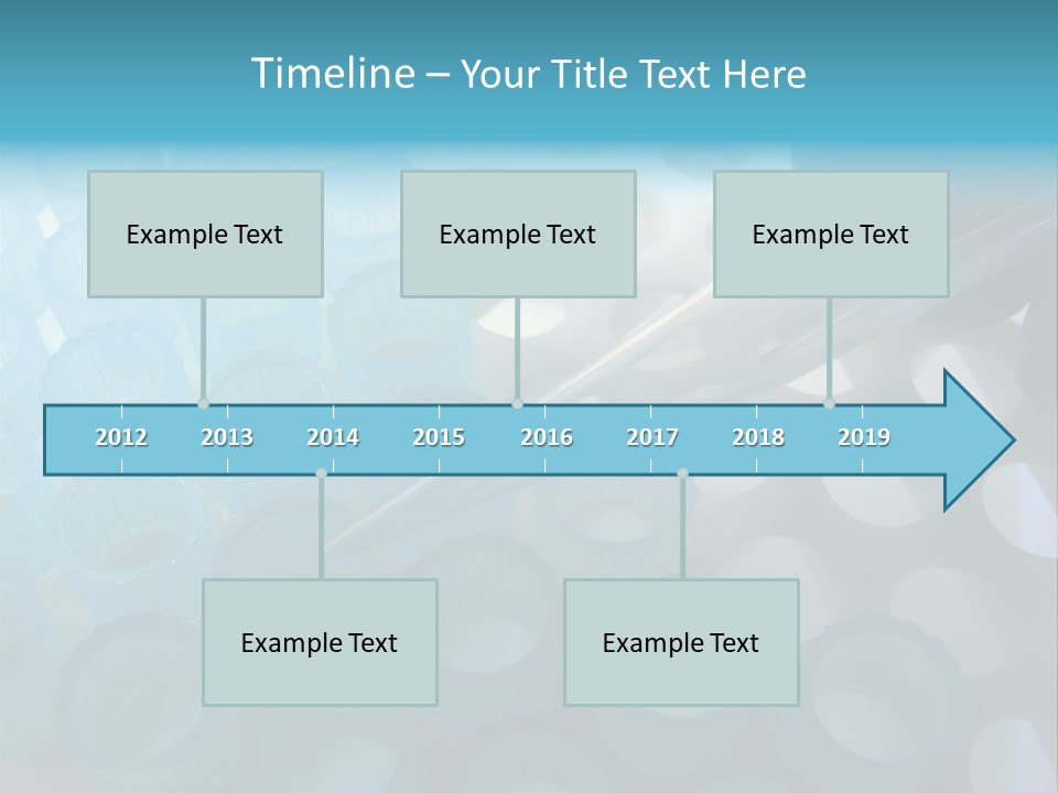 Scientist Hand Holding A Clear Laboratory Glass Dropper Over Blue Disposable Automatic Pipette Tips In A Rack For An Experiment In A Science Research Lab PowerPoint Template
