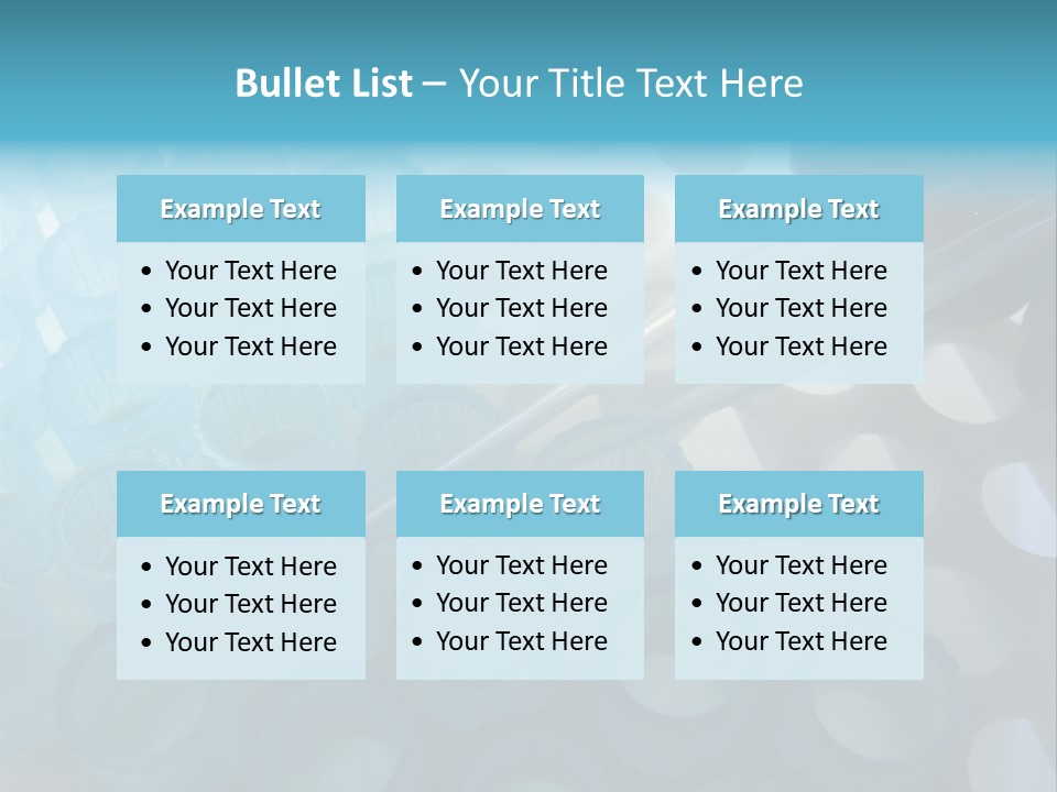 Scientist Hand Holding A Clear Laboratory Glass Dropper Over Blue Disposable Automatic Pipette Tips In A Rack For An Experiment In A Science Research Lab PowerPoint Template