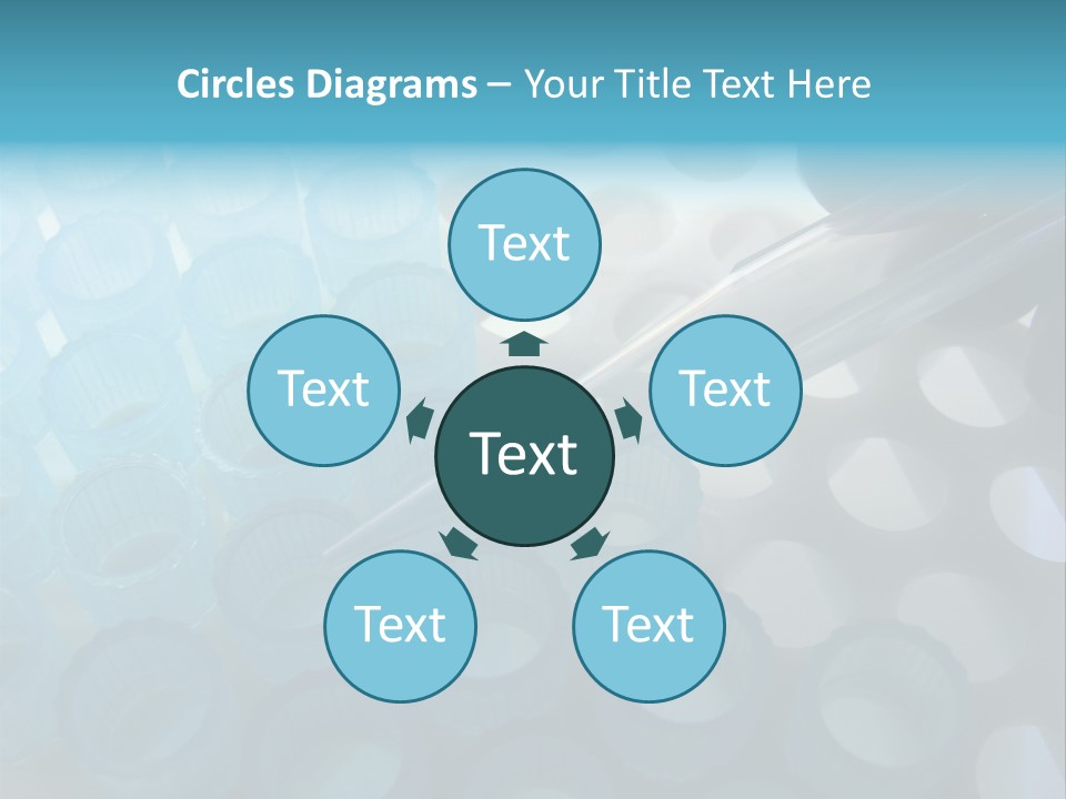 Scientist Hand Holding A Clear Laboratory Glass Dropper Over Blue Disposable Automatic Pipette Tips In A Rack For An Experiment In A Science Research Lab PowerPoint Template