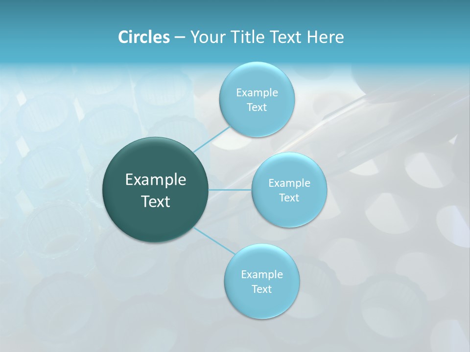 Scientist Hand Holding A Clear Laboratory Glass Dropper Over Blue Disposable Automatic Pipette Tips In A Rack For An Experiment In A Science Research Lab PowerPoint Template