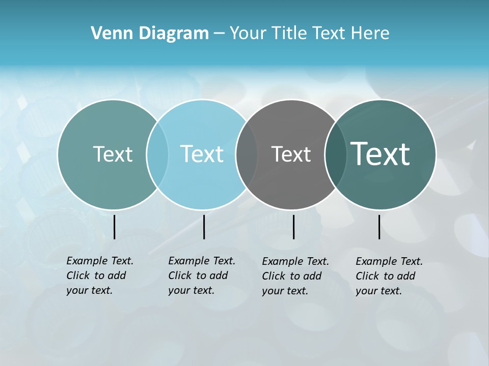 Scientist Hand Holding A Clear Laboratory Glass Dropper Over Blue Disposable Automatic Pipette Tips In A Rack For An Experiment In A Science Research Lab PowerPoint Template
