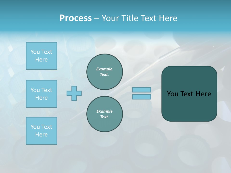 Scientist Hand Holding A Clear Laboratory Glass Dropper Over Blue Disposable Automatic Pipette Tips In A Rack For An Experiment In A Science Research Lab PowerPoint Template