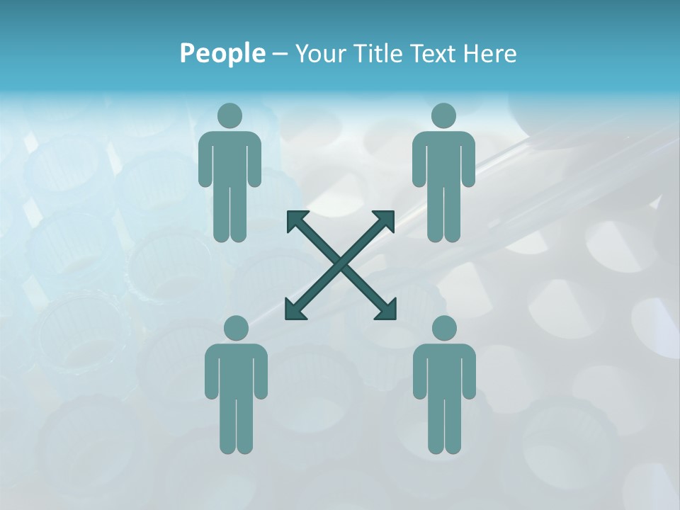 Scientist Hand Holding A Clear Laboratory Glass Dropper Over Blue Disposable Automatic Pipette Tips In A Rack For An Experiment In A Science Research Lab PowerPoint Template