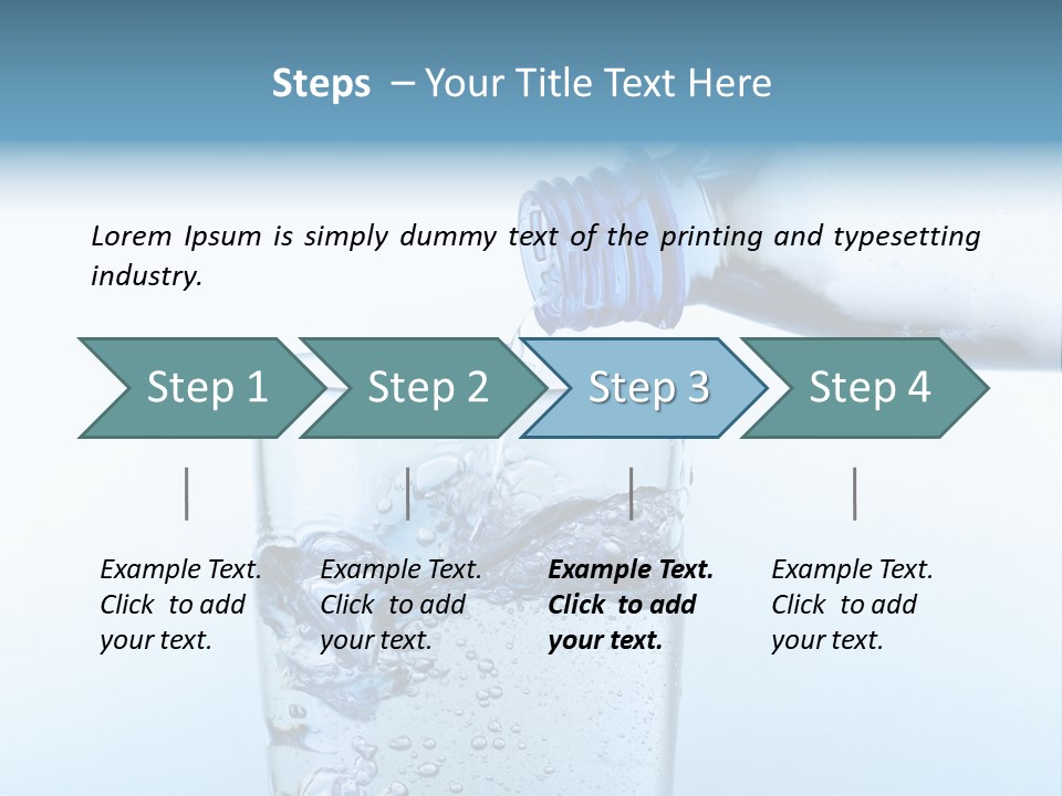 Mineral Water PowerPoint Template