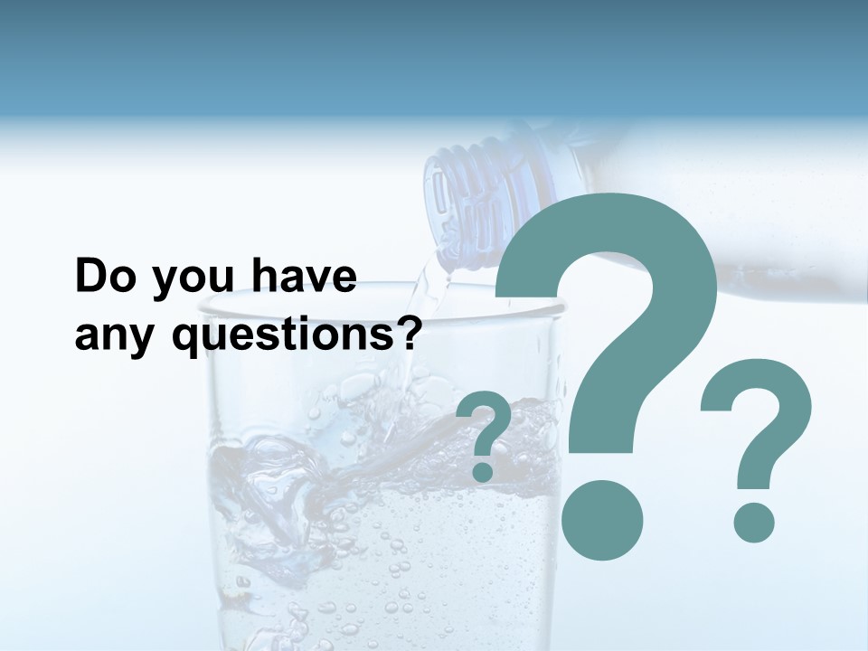 Mineral Water PowerPoint Template