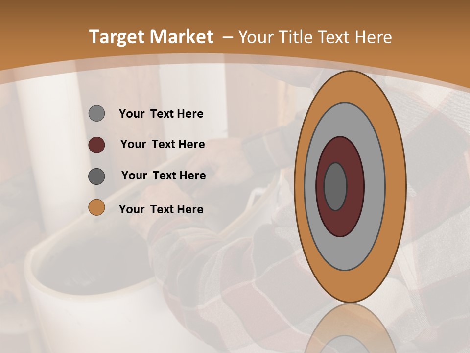 A Construction Plumber Installing A Toilet Tank In A New Building. Authentic And Accurate Content Depiction. PowerPoint Template